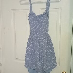 Blue Floral Sundress